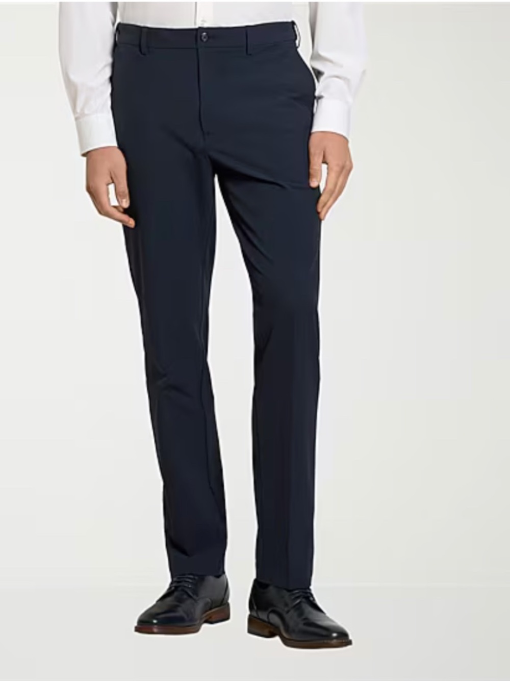 Van Heusen Men’s Navy Blue Straight Leg Chino Stretch Dress Pants 34x30
